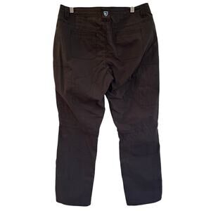 Kuhl Legendary Pants sz 10 Short Dark Grey Utility Pants Hiking Roll up Pants